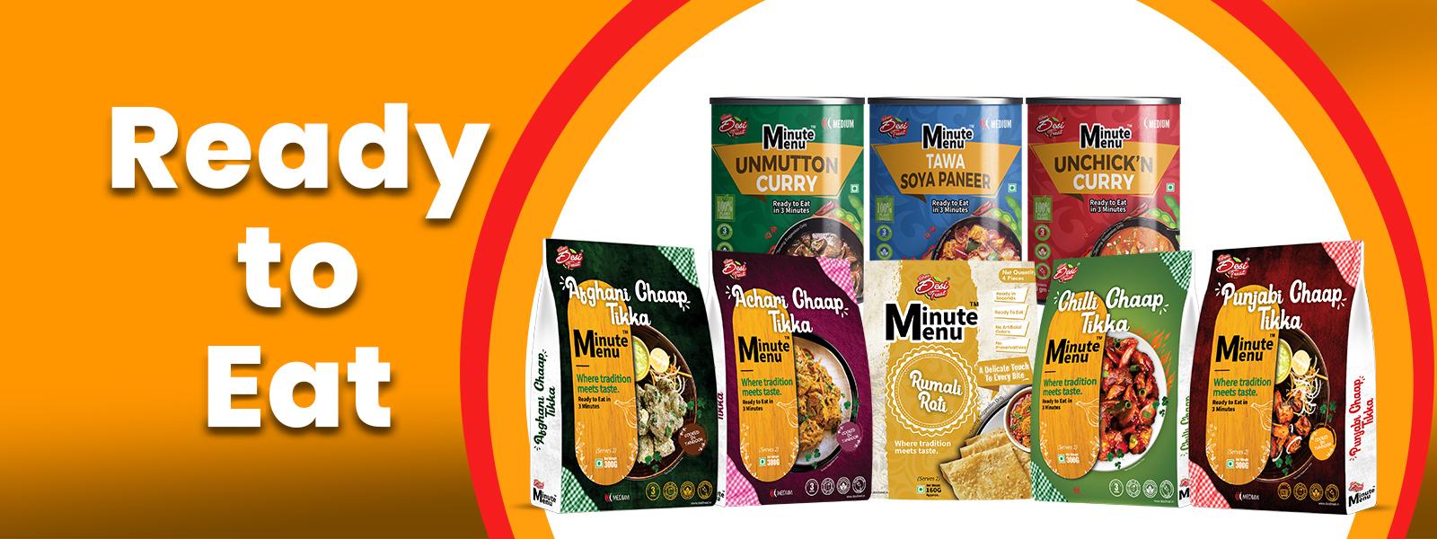 Minute Menu Banner